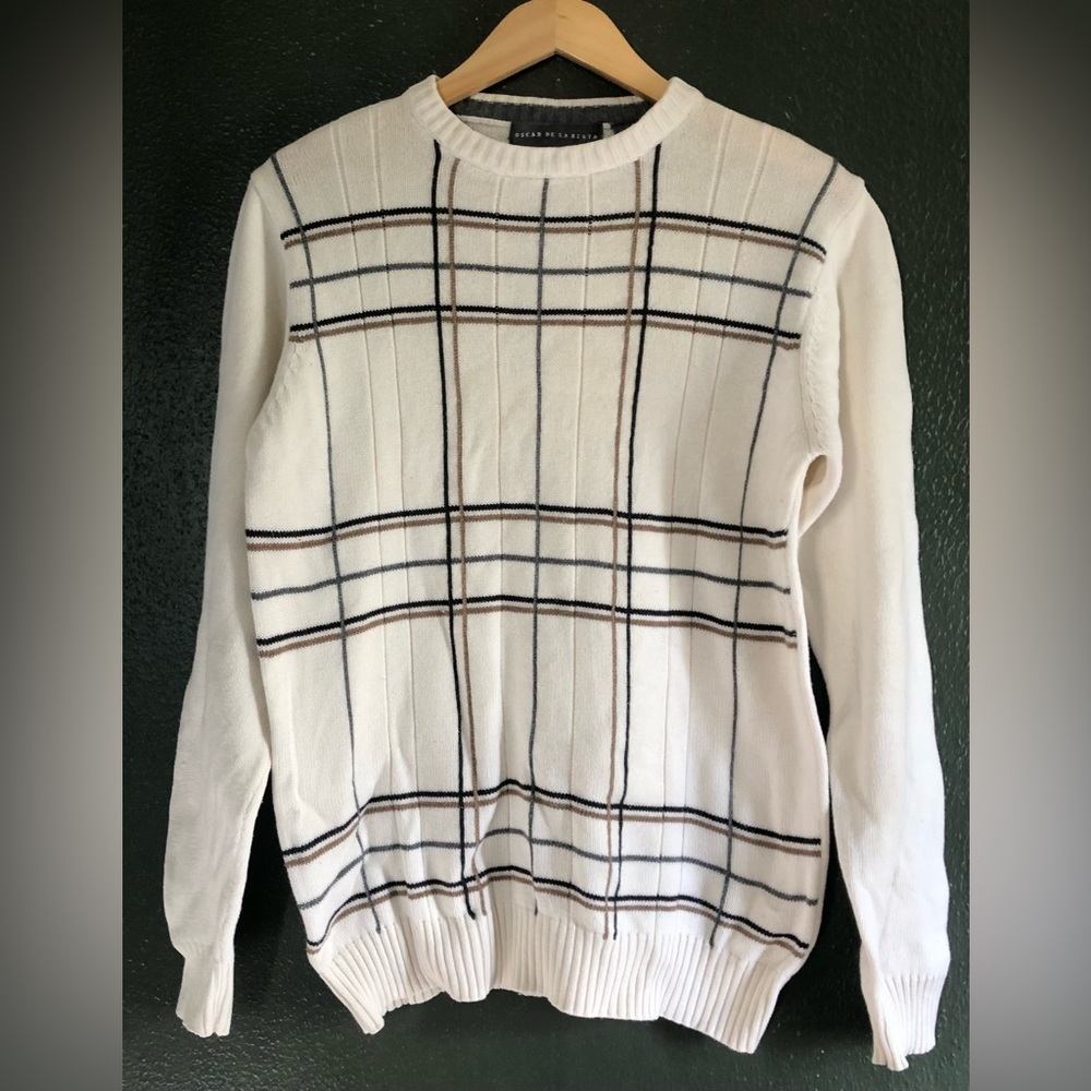Oscar de la Renta sweater men’s 100% cotton